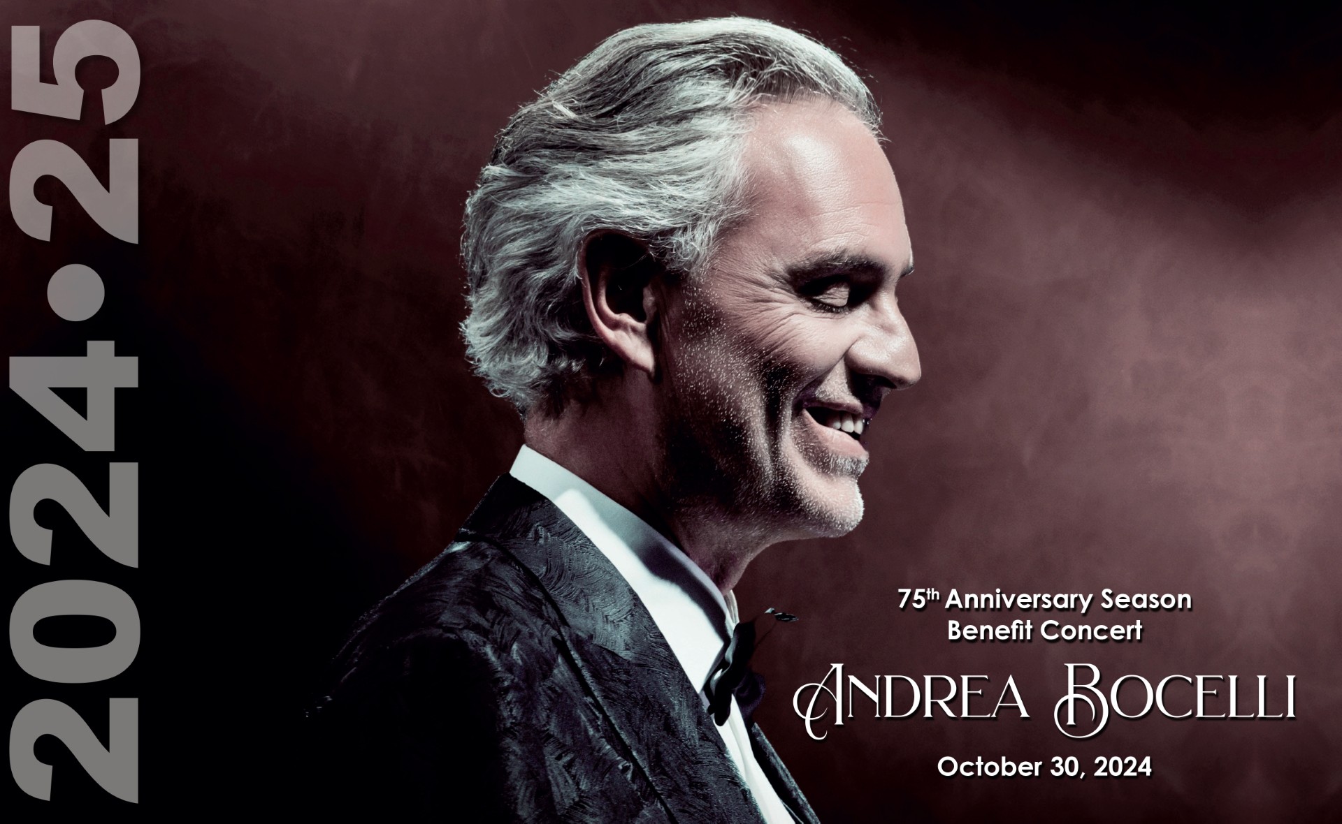 75th Anniversary Concert - Andrea Bocelli
