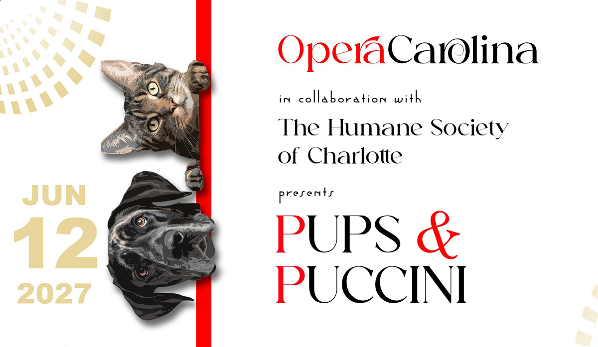 Banner depicting Puccini's Heroines: A Night to Remember on November 1, 2025 in Charlotte, NC